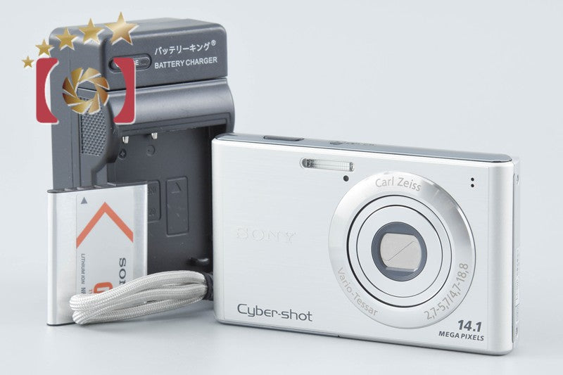 SONY Cyber-shot DSC-W550 Silver 14.1 MP Digital Camera [Japanese Language Only]