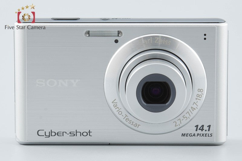 SONY Cyber-shot DSC-W550 Silver 14.1 MP Digital Camera [Japanese Language Only]