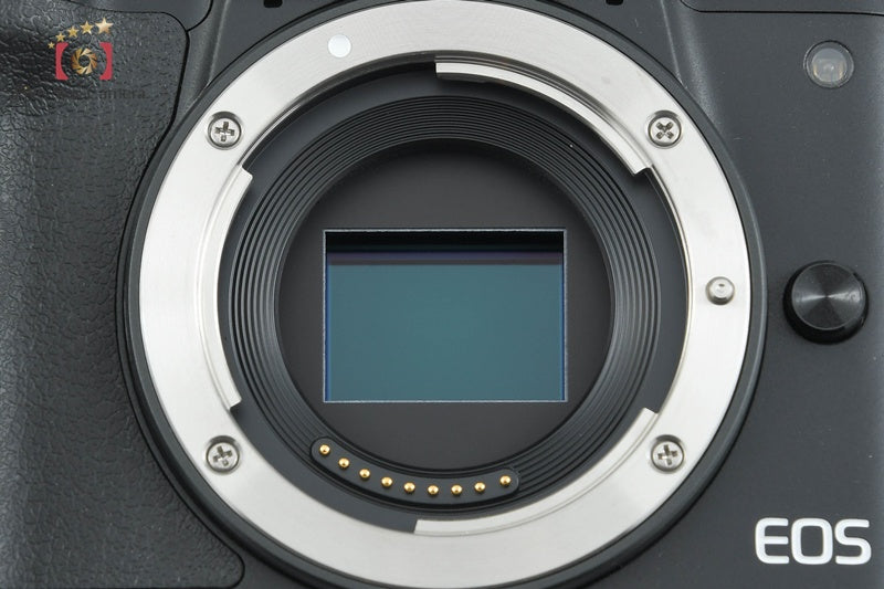 Count 2,000 Canon EOS Kiss M2 Black 24.1 MP EF-M 15-45 IS STM Lens from Japan