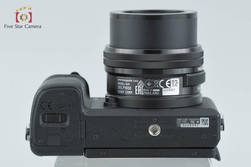"Count 575" Sony Alpha α6300 ILCE-6300 24.2 MP 16-50 Lens [Multiple Languages]