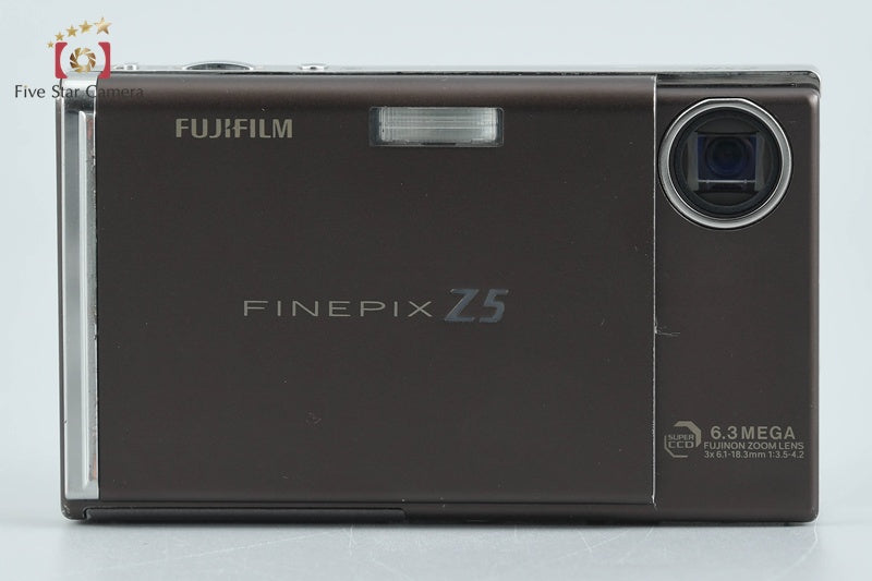 Fujifilm FinePix Z5fd Chocolate Brown 6.3 MP Digital Camera from Japan