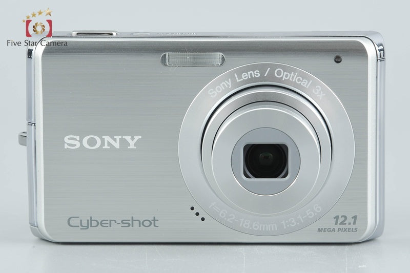Sony Cyber-Shot DSC-W190 Silver 12.1 MP Digital Camera [Japanese Language Only]