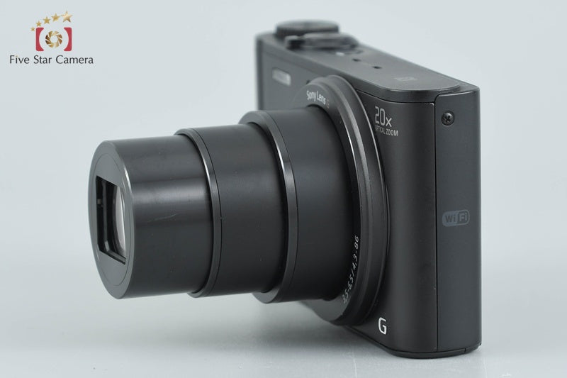 Sony Cyber-Shot DSC-WX350 Black 18.2 MP Digital Camera [Multiple Languages]