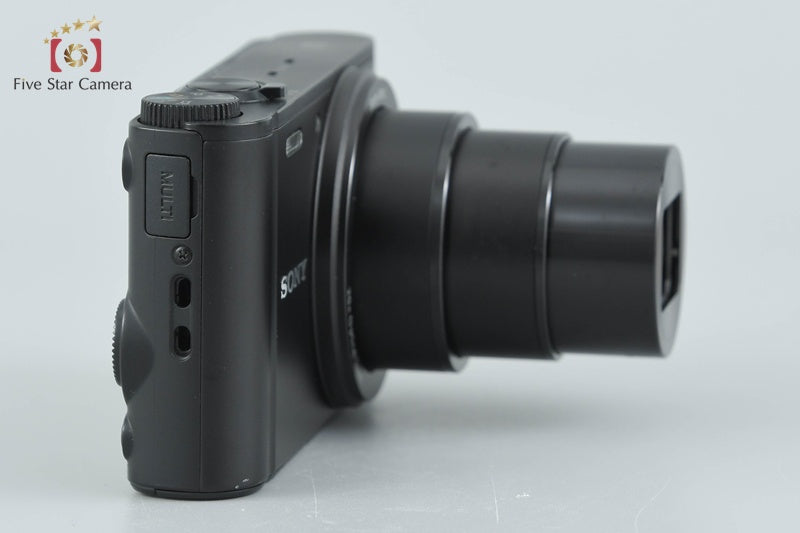 Sony Cyber-Shot DSC-WX350 Black 18.2 MP Digital Camera [Multiple Languages]