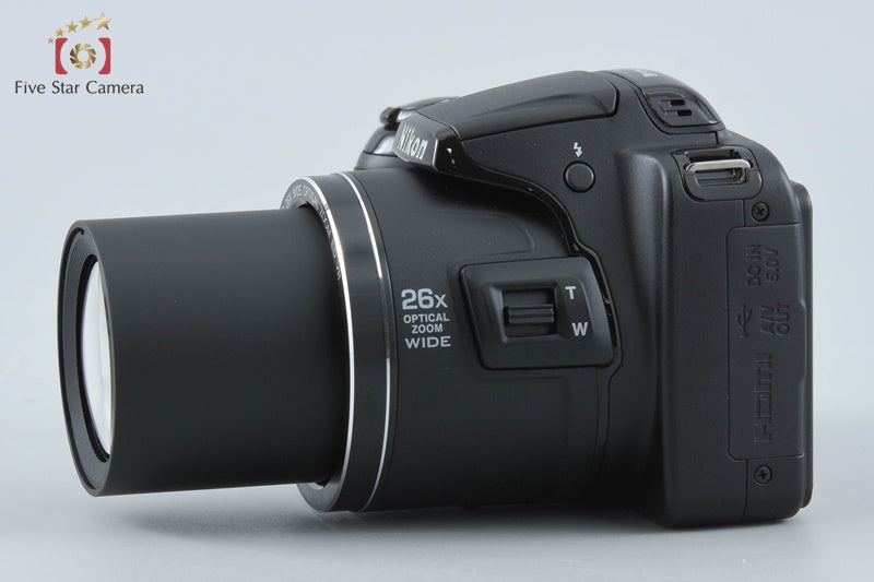 Nikon COOLPIX L810 Black 16.1 MP Digital Camera from Japan