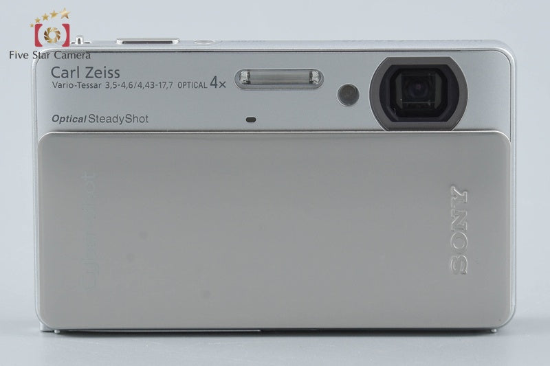 Sony Cyber-shot DSC-TX5 Silver 10.2 MP Digital Camera [Japanese Language Only]