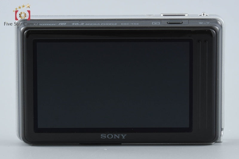 Sony Cyber-shot DSC-TX5 Silver 10.2 MP Digital Camera [Japanese Language Only]