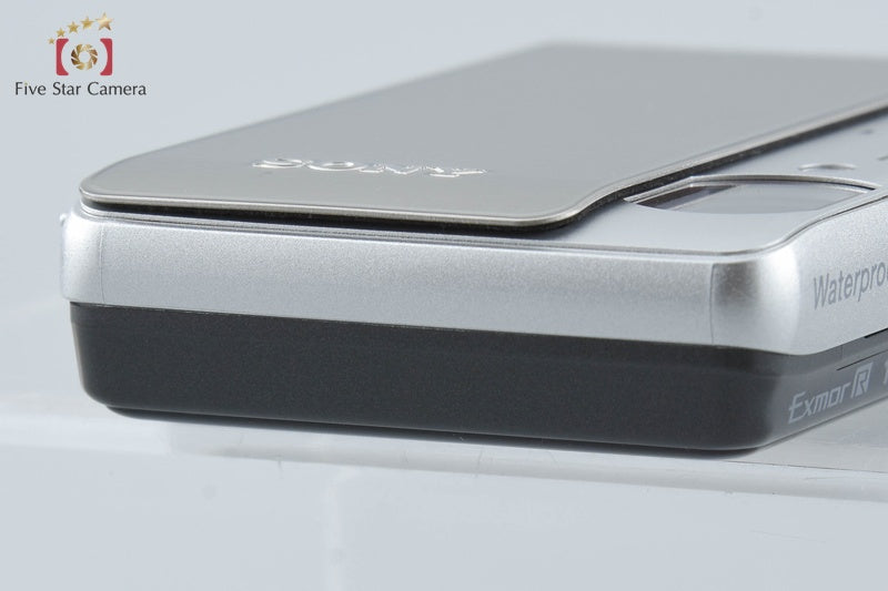 Sony Cyber-shot DSC-TX5 Silver 10.2 MP Digital Camera [Japanese Language Only]