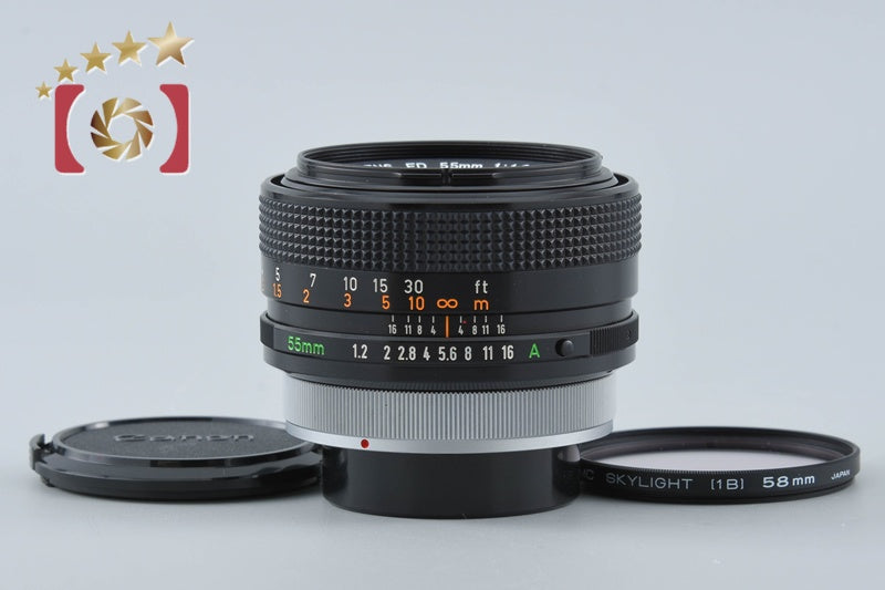 Canon FD 55mm f/1.2 S.S.C. from Japan