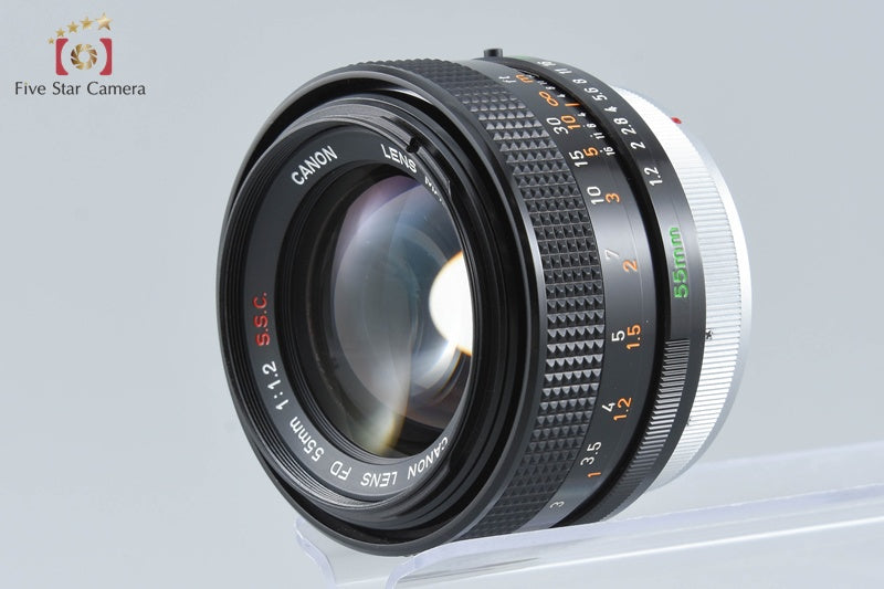 Canon FD 55mm f/1.2 S.S.C. from Japan