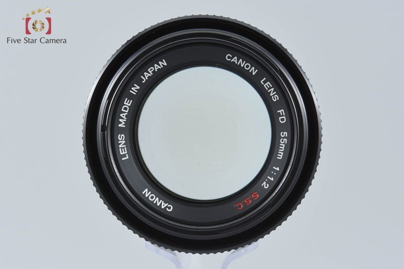 Canon FD 55mm f/1.2 S.S.C. from Japan