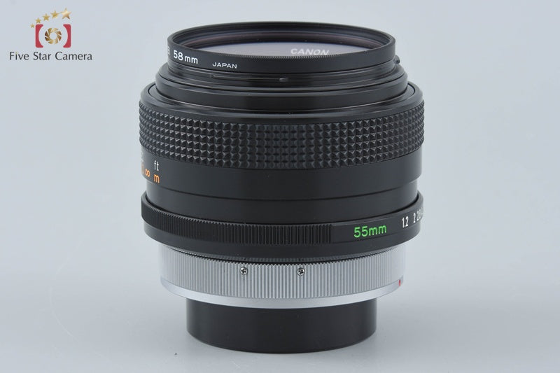 Canon FD 55mm f/1.2 S.S.C. from Japan