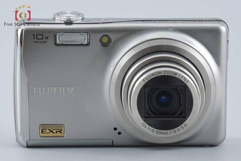 Fujifilm FinePix F70EXR Silver 10.0 MP Digital Camera from Japan