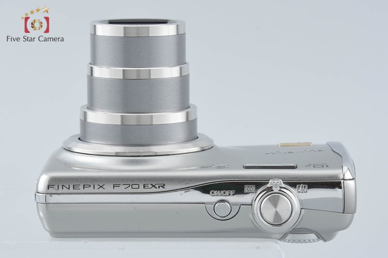 Fujifilm FinePix F70EXR Silver 10.0 MP Digital Camera from Japan