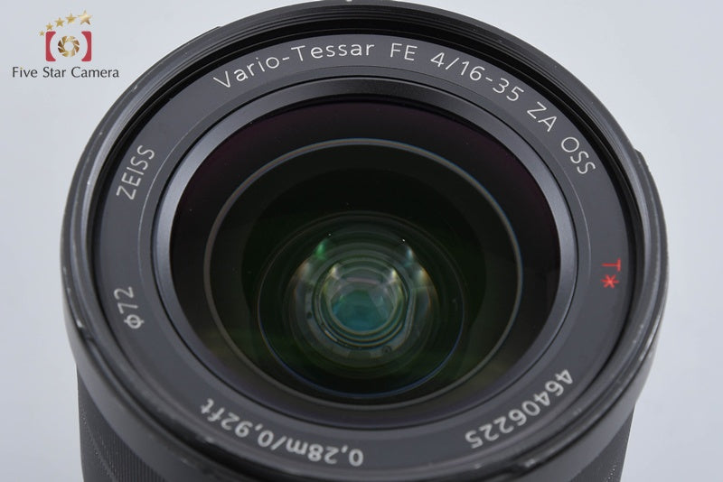 Sony Carl Zeiss Vario-Tessar T* FE 16-35mm f/4 ZA OSS SEL1635Z