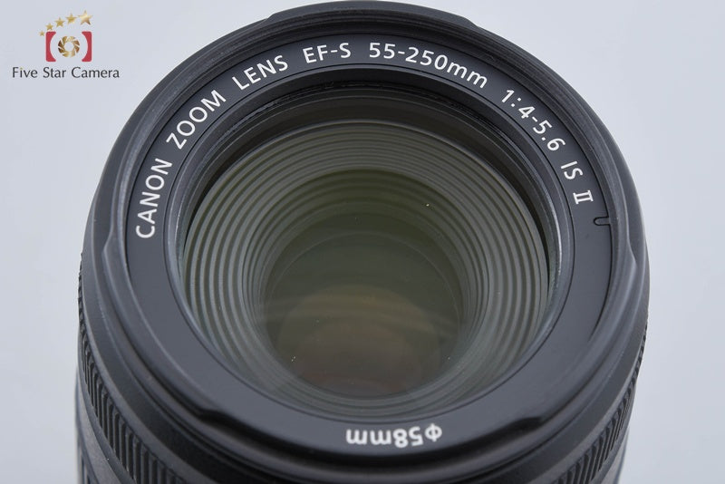 Canon EF-S 55-250mm f/4-5.6 IS II