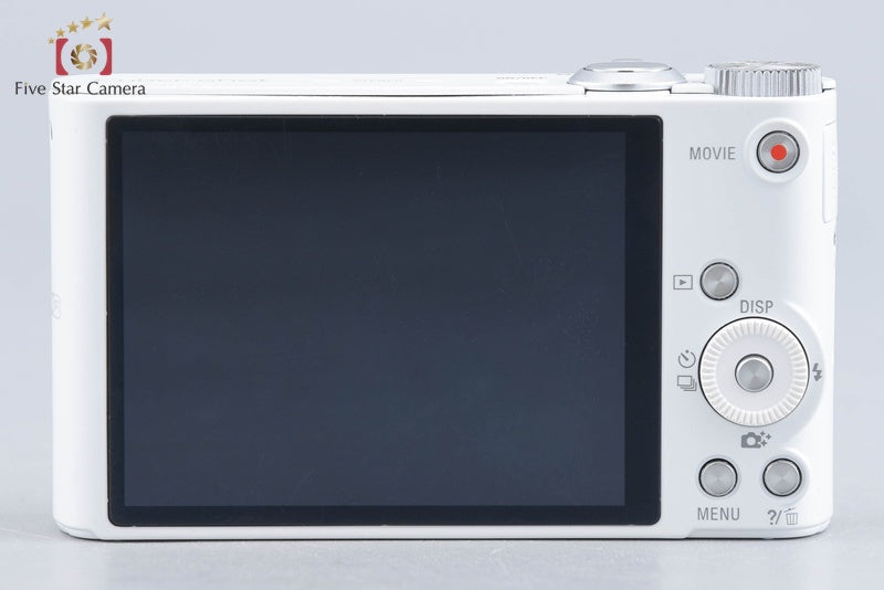 SONY Cyber-shot DSC-WX300 White 18.2 MP Digital Camera [Multiple Languages]