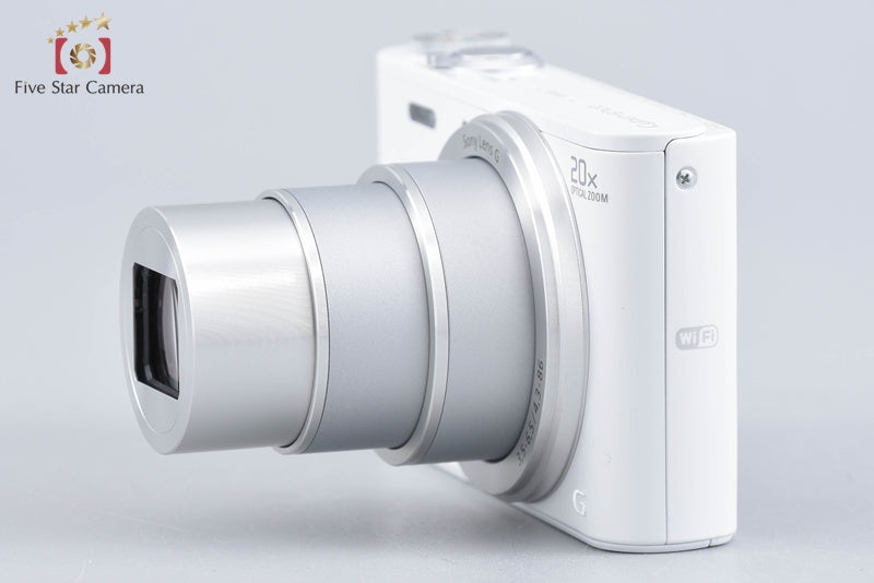 SONY Cyber-shot DSC-WX300 White 18.2 MP Digital Camera [Multiple Languages]