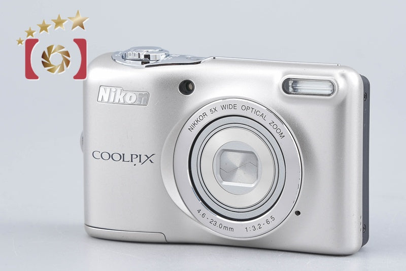 Nikon COOLPIX L32 Silver 20.1 MP Digital Camera