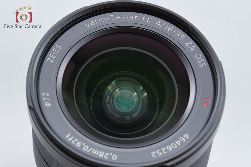 Sony Carl Zeiss Vario Tessar T* FE 16-35mm f/4 ZA OSS SEL1635Z w/ Box