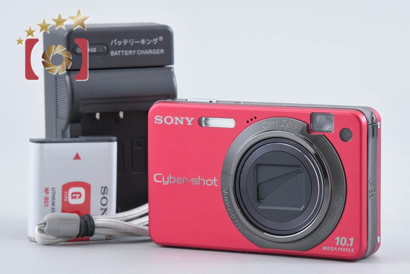 Sony Cyber-Shot DSC-W170 Red 10.1 MP Digital Camera [Japanese Language Only]