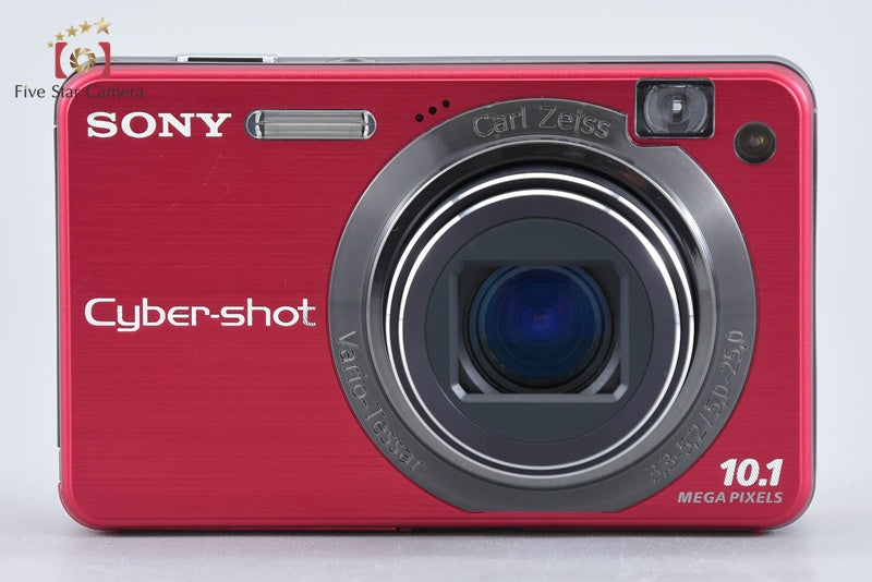 Sony Cyber-Shot DSC-W170 Red 10.1 MP Digital Camera [Japanese Language Only]
