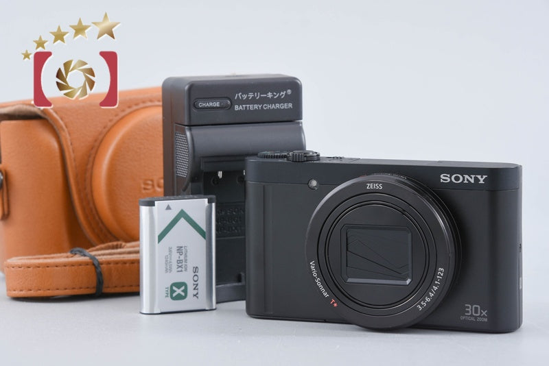 SONY Cyber-shot DSC-WX500 Black 18.2 MP Digital Camera [Multiple Languages]