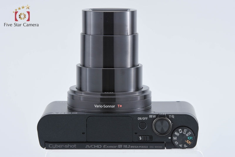 SONY Cyber-shot DSC-WX500 Black 18.2 MP Digital Camera [Multiple Languages]