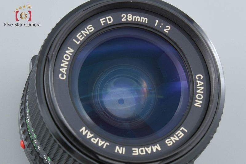 Canon New FD 28mm f/2