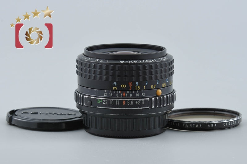 Pentax SMC A 28mm f/2.8 K Mount Lens