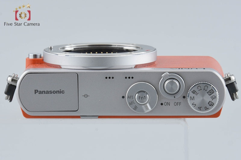 Panasonic LUMIX DMC-GM1 Orange 16.0 MP Digital Camera [Japanese Language Only]