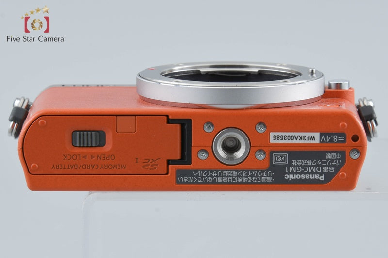 Panasonic LUMIX DMC-GM1 Orange 16.0 MP Digital Camera [Japanese Language Only]