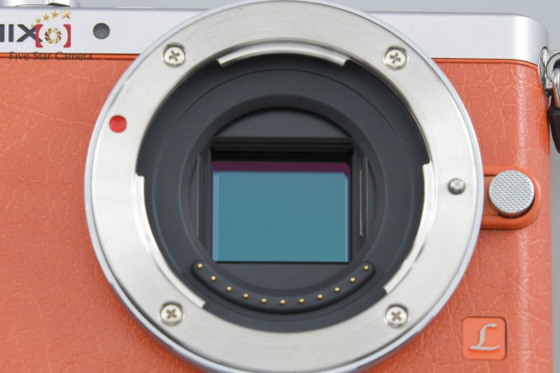 Panasonic LUMIX DMC-GM1 Orange 16.0 MP Digital Camera [Japanese Language Only]