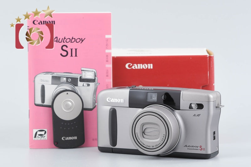 Canon Autoboy S II 35mm Point & Shoot Film Camera w/ Box