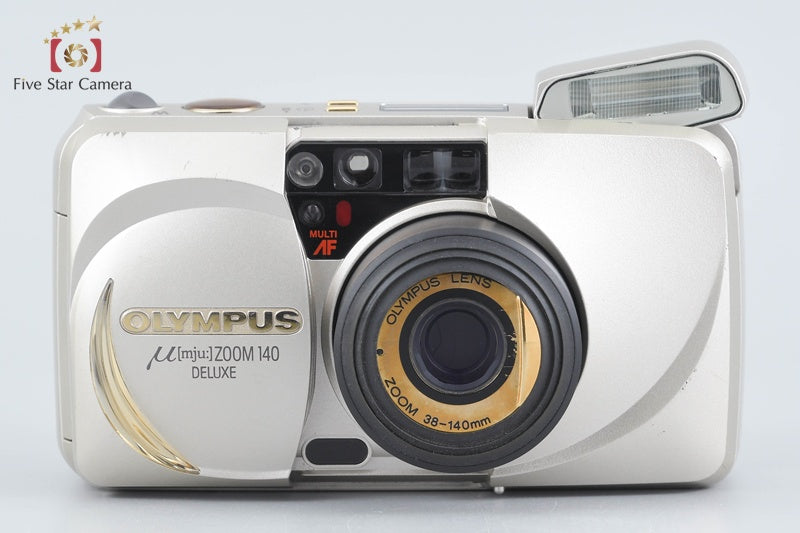Olympus μ[mju:] ZOOM 140 Deluxe Point & Shoot 35mm Film Camera