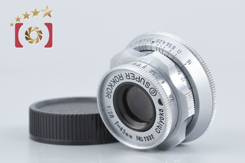 MINOLTA Chiyoko SUPER ROKKOR 45mm f/2.8 Later Model L39 LTM Leica Thread Mount