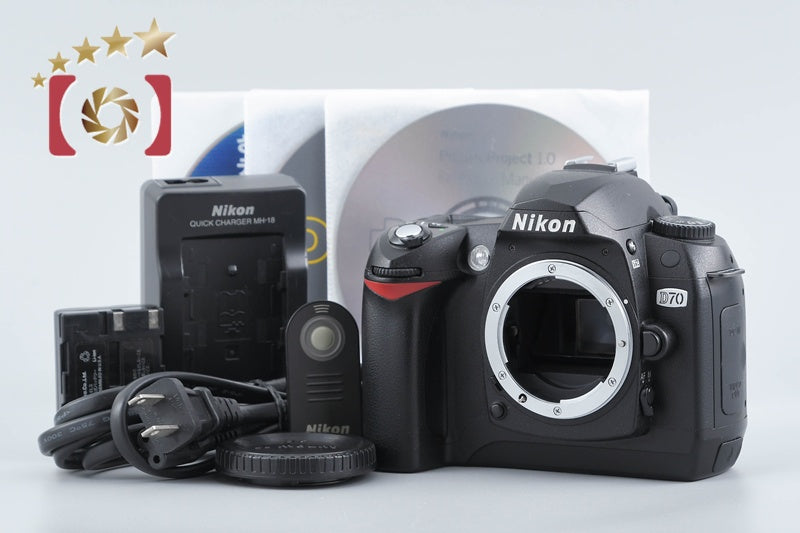 "Shutter count 1,659" Nikon D70 6.1 MP Digital SLR Camera Body
