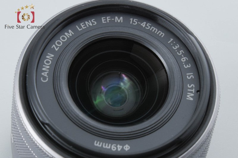 Canon EF-M 15-45mm f/3.5-6.3 IS STM Silver
