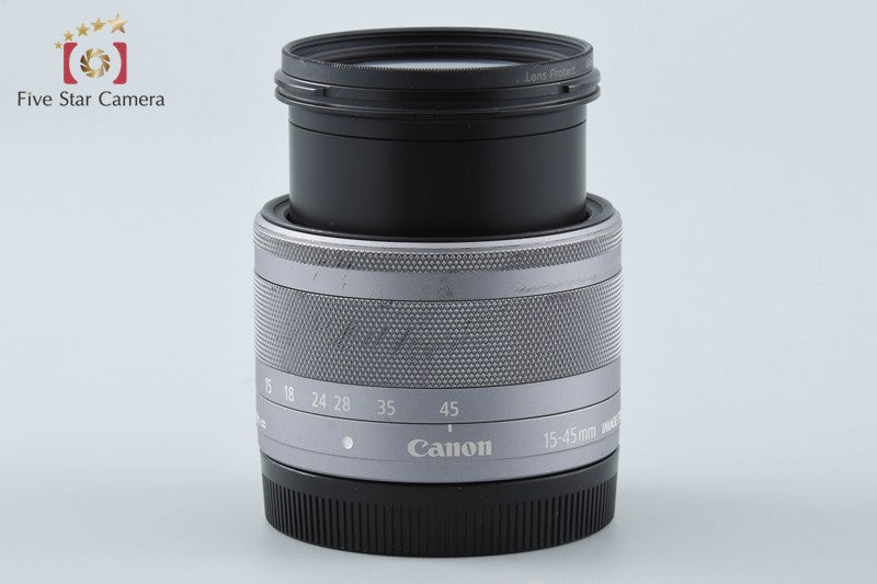 Canon EF-M 15-45mm f/3.5-6.3 IS STM Silver