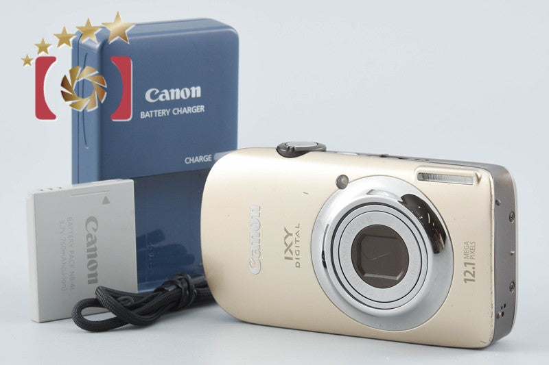Canon IXY Digital 510 IS Gold 12.1 MP Digital Camera