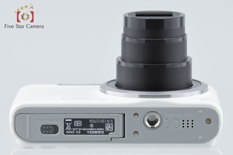 Casio EXILIM EX-ZR20 White 16.1 MP Digital Camera