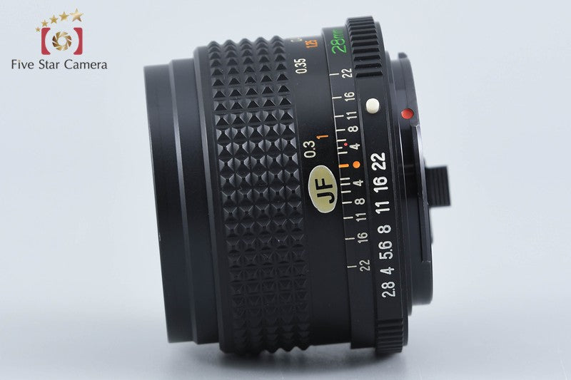 Mamiya SEKOR E 28mm f/2.8