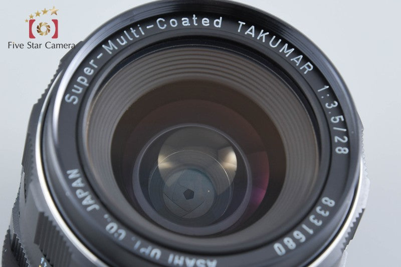 Pentax SMC TAKUMAR 28mm f/3.5 M42 Mount Lens
