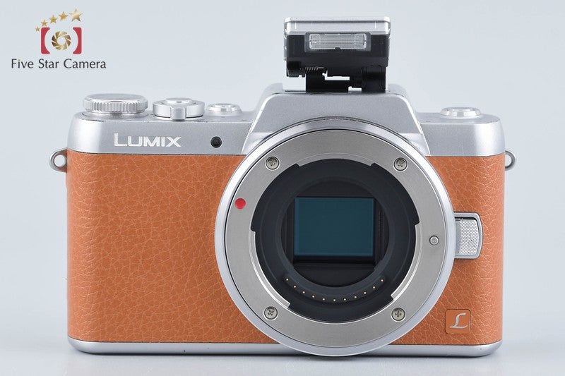 Panasonic LUMIX DMC-GF7W Brown 16.0MP 12-32 35-100 Lens [Japanese Language Only]