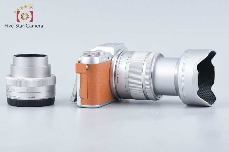Panasonic LUMIX DMC-GF7W Brown 16.0MP 12-32 35-100 Lens [Japanese Language Only]
