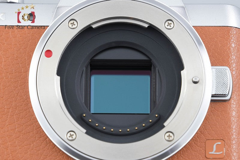 Panasonic LUMIX DMC-GF7W Brown 16.0MP 12-32 35-100 Lens [Japanese Language Only]