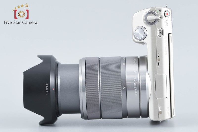 Sony α NEX-5 Gold 14.2 MP Digital Camera 18-55 Lens [Japanese Language Only]