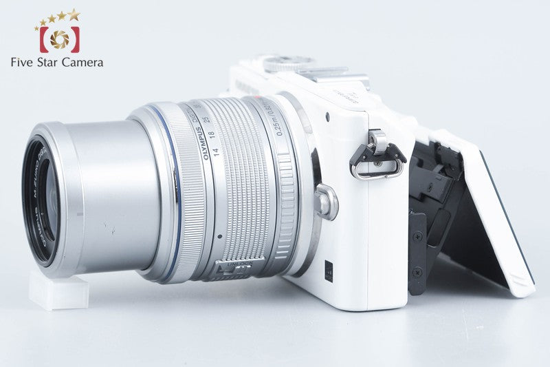 "Count 1,816" Olympus PEN Lite E-PL6 White 16.1 MP 14-42 EZ Lens