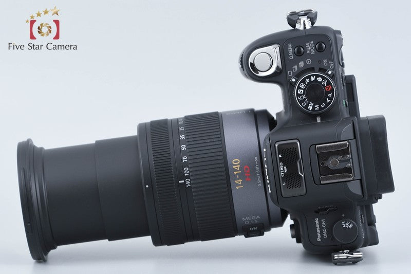 Panasonic LUMIX DMC-GH1K Black 12.1MP 14-140 Lens [Japanese Language Only]