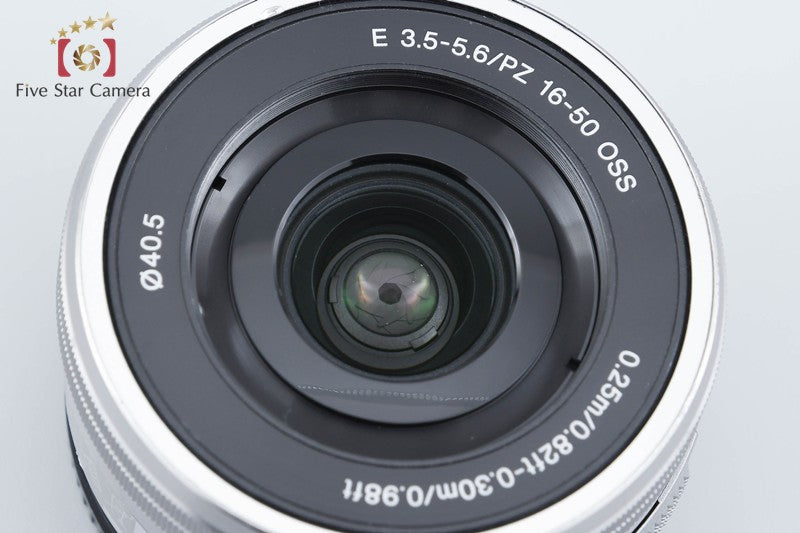 SONY E PZ 16-50mm f/3.5-5.6 OSS SELP1650 Silver Sony E Mount